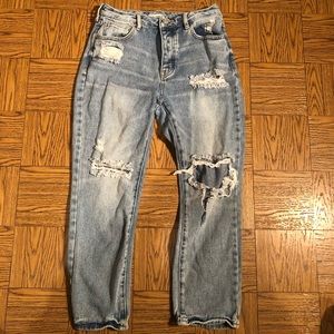 Distressed PacSun Mom Jeans